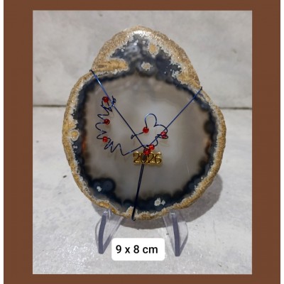 Γούρι με Λίθο Αχάτη 