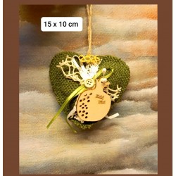 Γούρι Κρεμαστό Καρδιά 