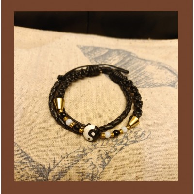 Δερμάτινο βραχιόλι  Ethnic