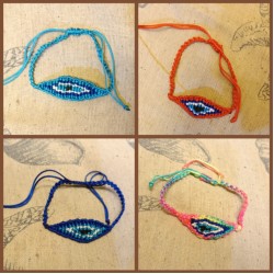 Βραχιόλι μάτι ρόμβος