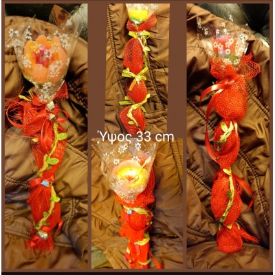 Κέρινο λουλούδι 33 εκ..