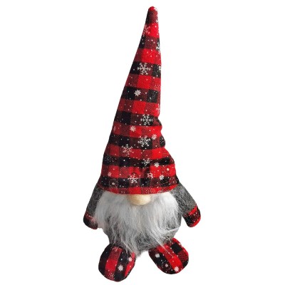 Φιγούρα Gnome με καρό Σκούφο