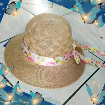 Καπέλο ψάθινο διάφορα χρώματα