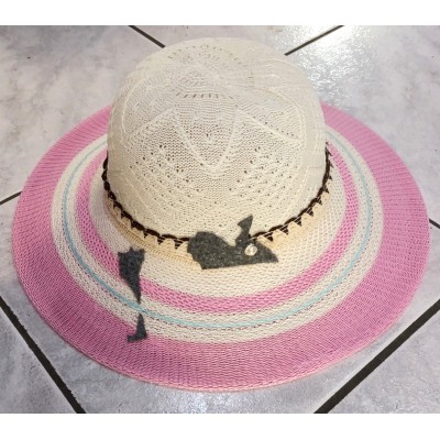 Ψάθινο καπέλο γυναικείο