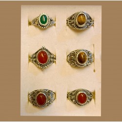 Δαχτυλίδια Επάργυρα με πέτρες