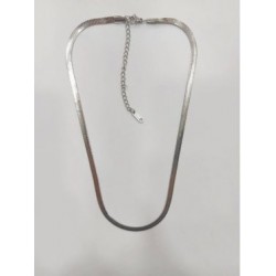 1013-874A Κολιέ Ατσάλι Ατσάλι Snake