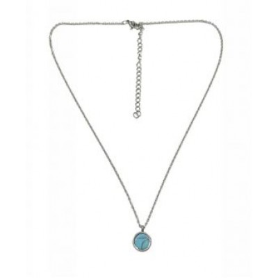 1013-965AT Κολιέ Ατσάλι Ατσάλι Με μοτίφ