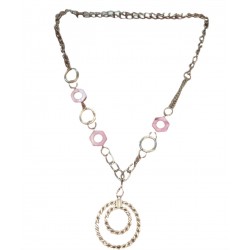 Κολιέ μακρύ,μέταλλο-φίλντισι