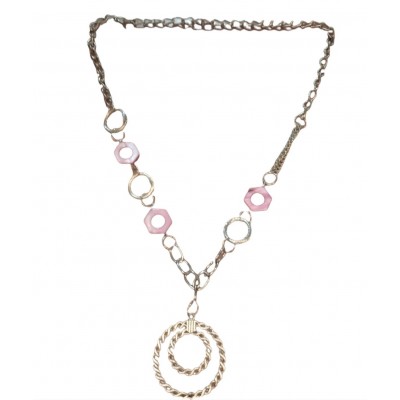 Κολιέ μακρύ,μέταλλο-φίλντισι