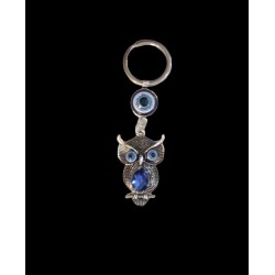 Μπρελόκ μεταλλική κουκουβάγια1