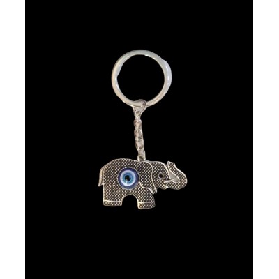 Μπρελόκ ελέφαντας μέταλλο1