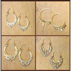 Σκουλαρίκια επάργυρα unisex