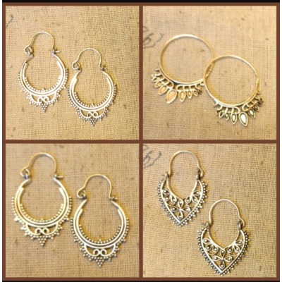 Σκουλαρίκια επάργυρα unisex