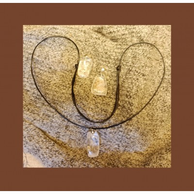 Κολιέ κρύσταλλος Χαλαζία