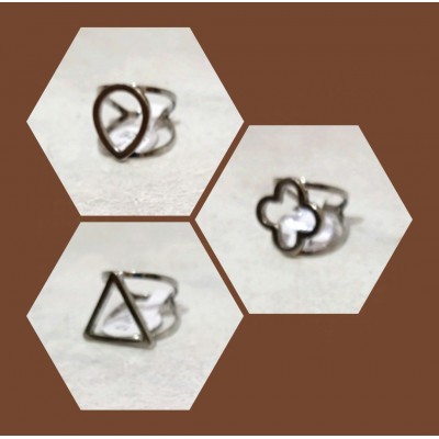 Ατσάλινα δαχτυλίδια δ. σχέδια